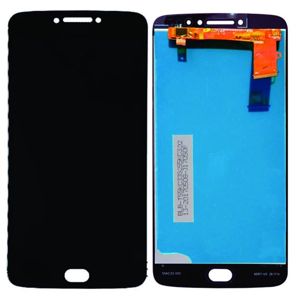 FRONTAL MOTOROLA E4 PLUS XT1771/XT1773 PRETA LCD PREMIUM SEM ARO