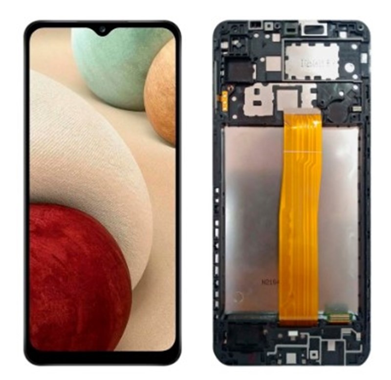 (INATIVO) FRONTAL SAMSUNG A12 A127 PREMIUM COM ARO