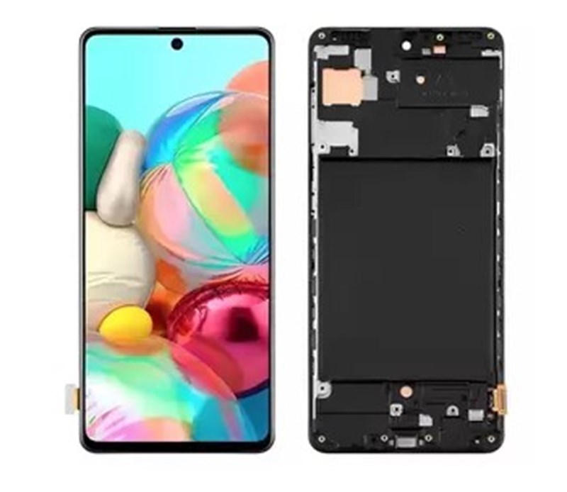 FRONTAL SAMSUNG A71 A715 OLED VIVID AAA COM ARO