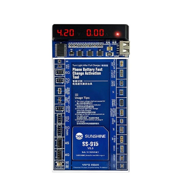 ATIVADOR DE BATERIA SUNSHINE IPHONE E ANDROID SS-915