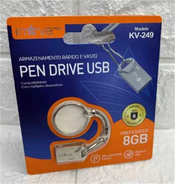 PEN DRIVE INOVA 8GB MD-249