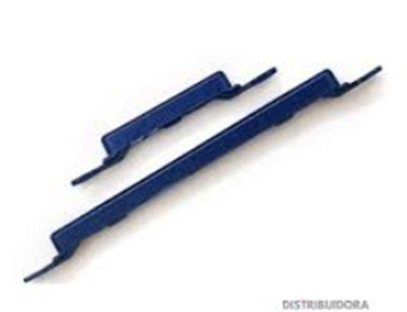 BOTAO EXTERNO VOLUME/POWER SAMSUNG A20S A207 AZUL