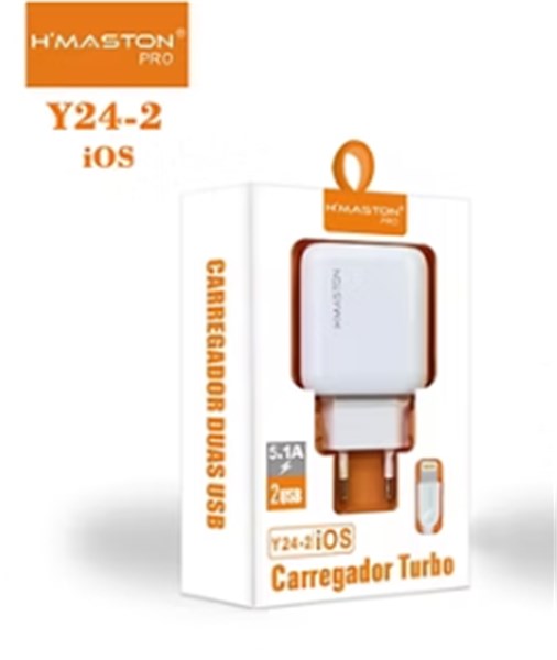 CARREGADOR COMPLETO HMASTON IPHONE/LIGHTNING Y24-2