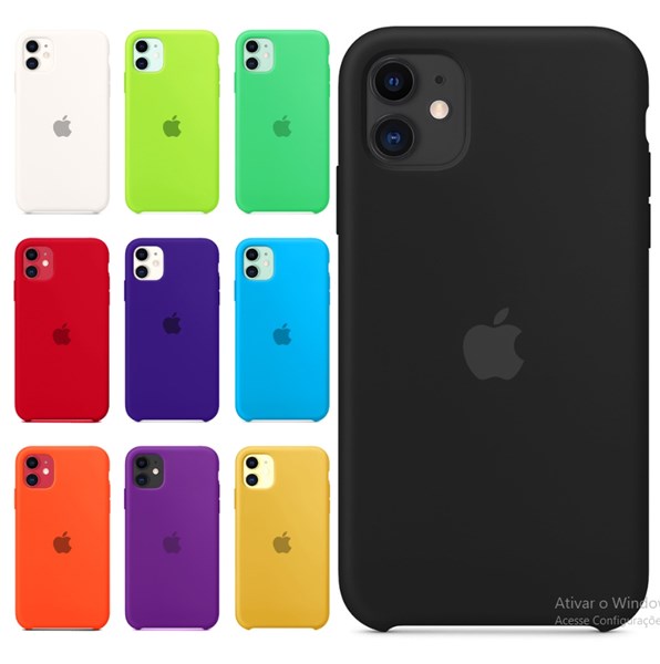 CAPAS CASE IPHONE 11 CORES VARIADAS