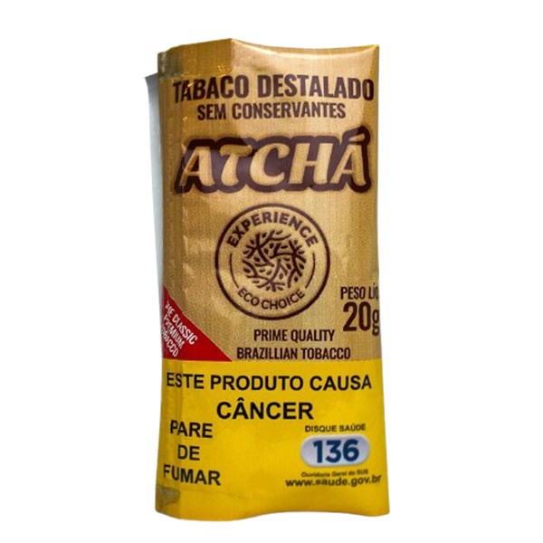 TABACO ATCHA SEM CONSERVANTES