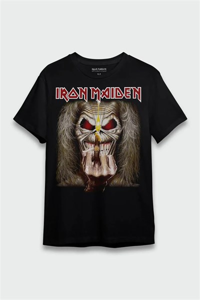 IRON MAIDEN - FINGER / PRETO / M