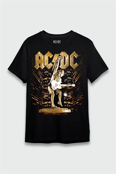 CAM. M/C AC DC - STIFFER UPPER / PRETO / GG