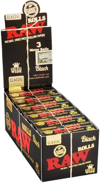 SEDA RAW BLACK ROLL 3M