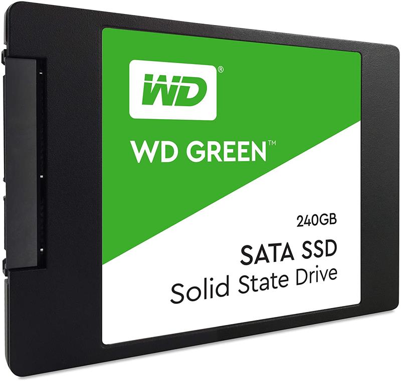 SSD WD 240gb Green Sata3 2.5 7mm Wds240