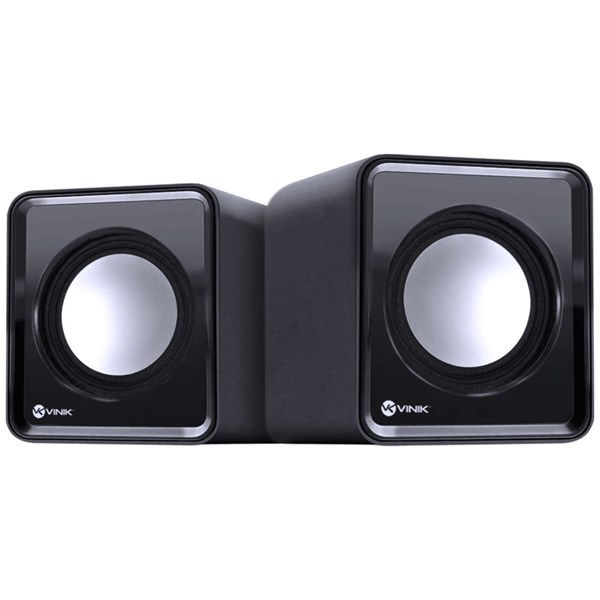 CAIXA DE SOM 2.0 USB 5V 2X 1W - VS-01B BRANCA