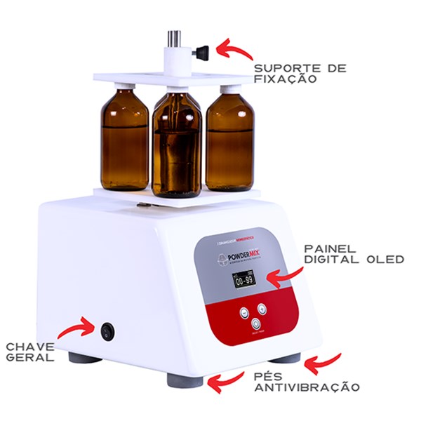 DINAMIZADOR HOMEOPATICO POWDERMIX 1L