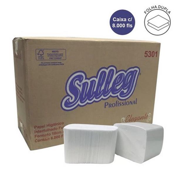 PAPEL HIGIÊNICO CAI-CAI 100%CELULOSE FDUPLA ELEGANTE 5301 (8000FL) - CX