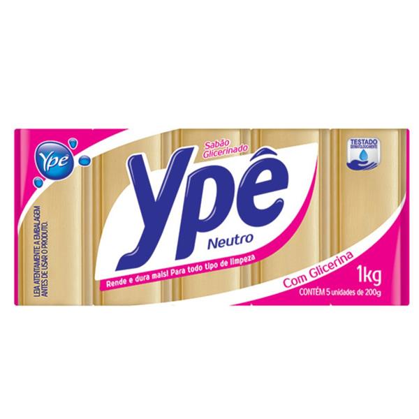 SABÃO EM PEDRA YPE - PCT C/ 5 UNIDADES