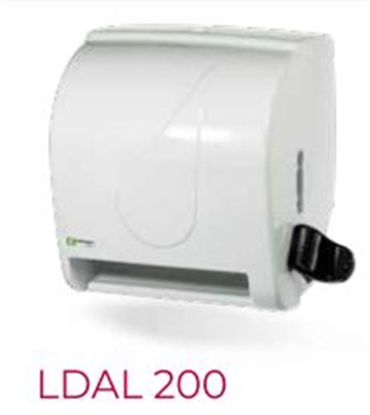 DISPENSER TOALHEIRO BOBINA ALAVANCA COMPACTO (LDAL200)