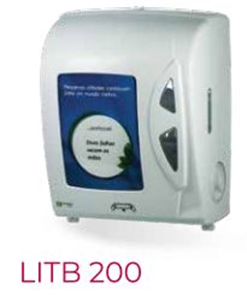 DISPENSER TOALHEIRO BOBINA AUTOCORTANTE (LITB200)