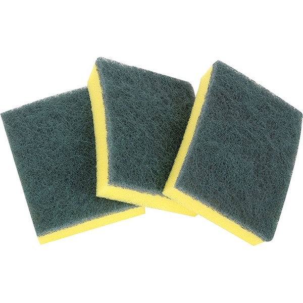 ESPONJA DE LIMPEZA DUPLA FACE SUPERPRO (71x100mm) (SP9471SP)