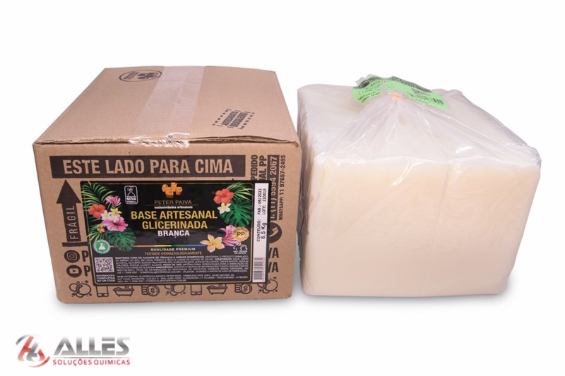 BASE GLICERINADA 100%VEGETAL BRANCA PP - 6,5K