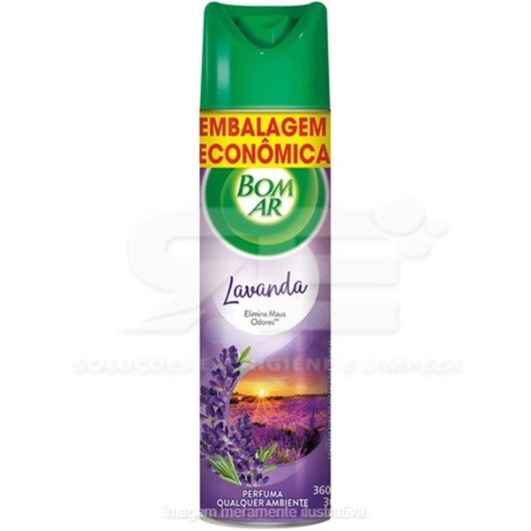BOM AR AEROSOL 360ML CAMPOS DE LAVANDA