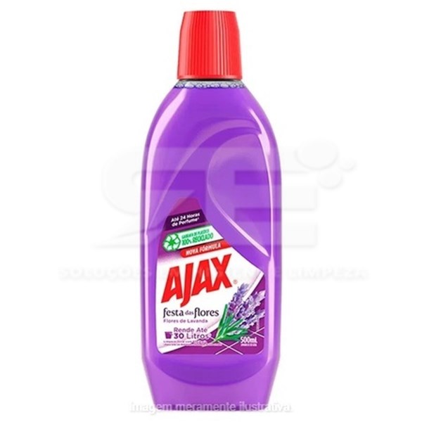AJAX FESTA DAS FLORES 500ML FLORES DE LAVANDA