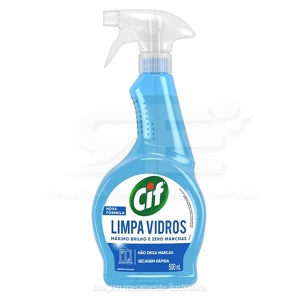 LIMPA VIDRO CIF 500ML GATILHO