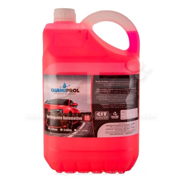 DETERGENTE AUTOMOTIVO 5L QUIMIPROL C/ CERA