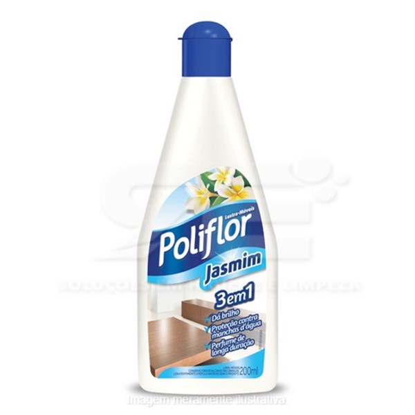 LUSTRA MOVEIS POLIFLOR 200ML JASMIM