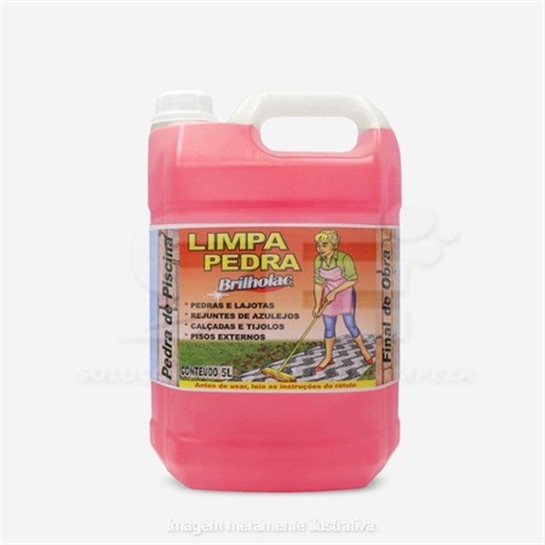LIMPA PEDRA 5L BRILHOLAC