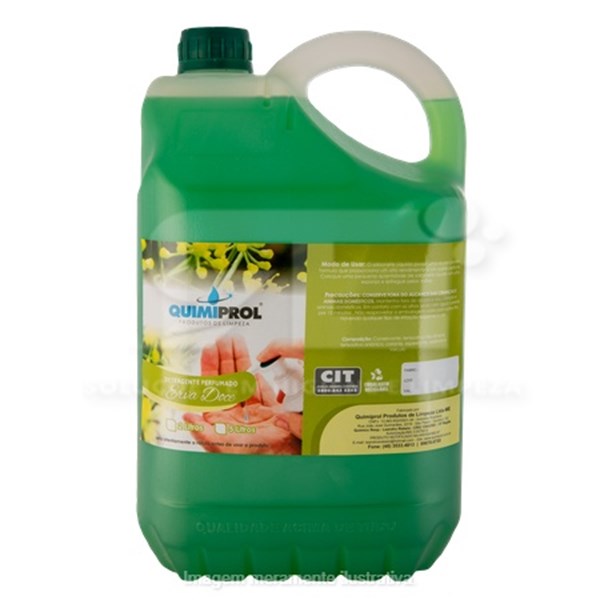 SABONETE LIQ. QUIMIPROL 5L ERVA DOCE