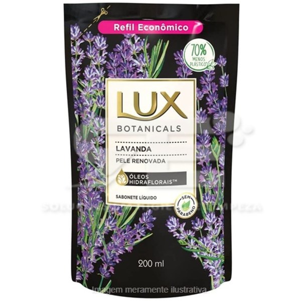 SABONETE LIQ. LUX 200ML LAVANDA