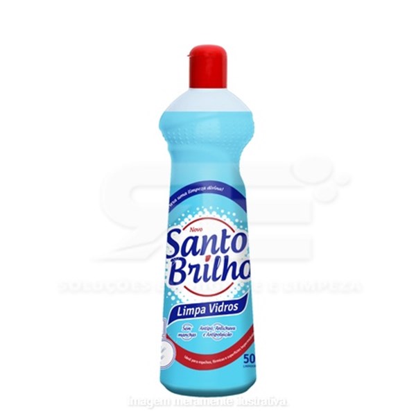 LIMPA VIDRO SANTO BRILHO 500ML SQUEZZE