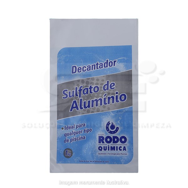 DECANTADOR SULFATO DE ALUM. 1KG RODOQUIMICA