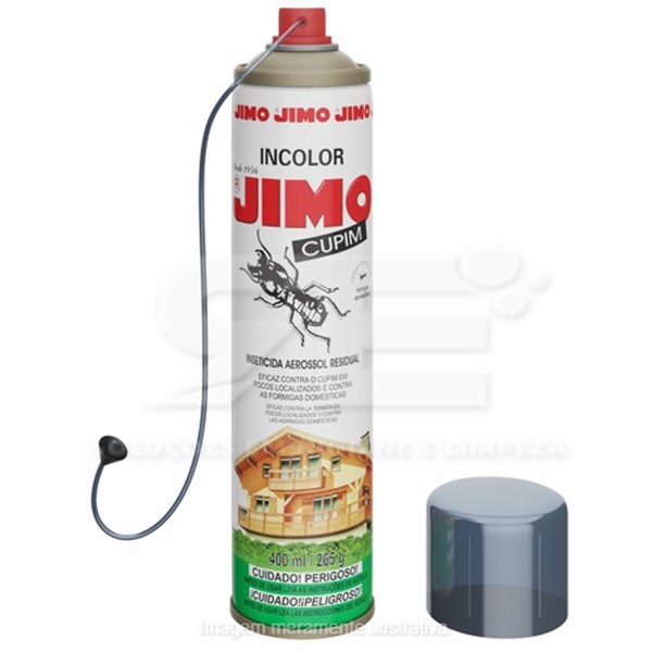 INSETICIDA AEROSSOL JIMO 400ML CUPIM