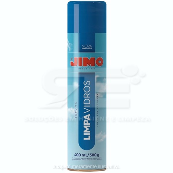 LIMPA VIDRO AEROSSOL 400ML JIMO
