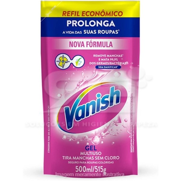 VANISH GEL 500ML ROSA