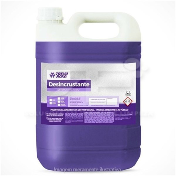DESINCRUSTANTE ACIDO 5L TREVO ROXO METASSIL