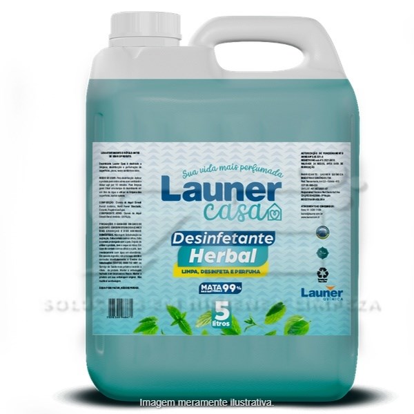 DESINF. LAUNER CASA 5L HERBAL