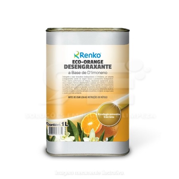 ECO ORANGE DESENGRAXANTE A BASE DLIMONENO 1L