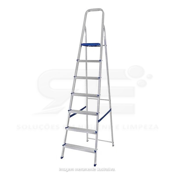 ESCADA ALUMINIO 7 DE GRAUS MOR