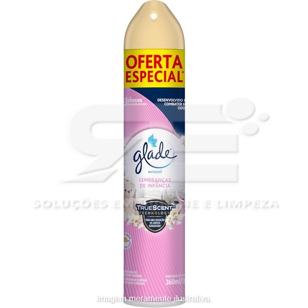 GLADE AEROSOL 360ML LEMBRANCAS DE INFANCIA 20%