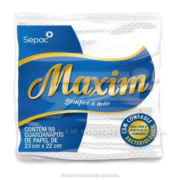 GUARDANAPO MAXIN 23X22 C/50