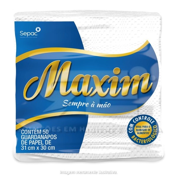 GUARDANAPO MAXIN 31X30 C/50
