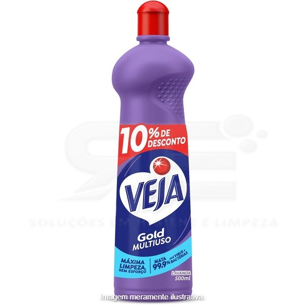 VEJA MULTI USO 10% 500ML LAVANDA