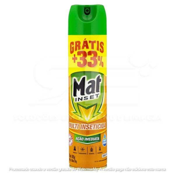 INSETICIDA AEROSSOL MAT INSET 300ML MULTI INS