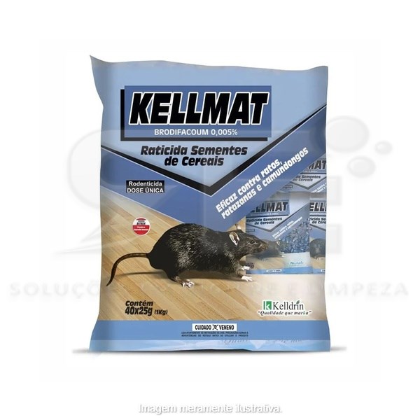 VENENO MATA RATOS 25GR KELLMAT