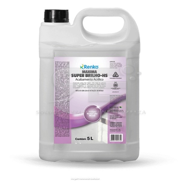 MAXIMA SUPER BRILHO - HS ACABAMENTO ACRILICO 5L RENKO