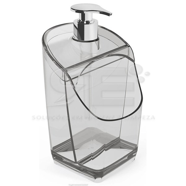 PORTA DETERGENTE PLASTICO UZ. TRANSPARENTE