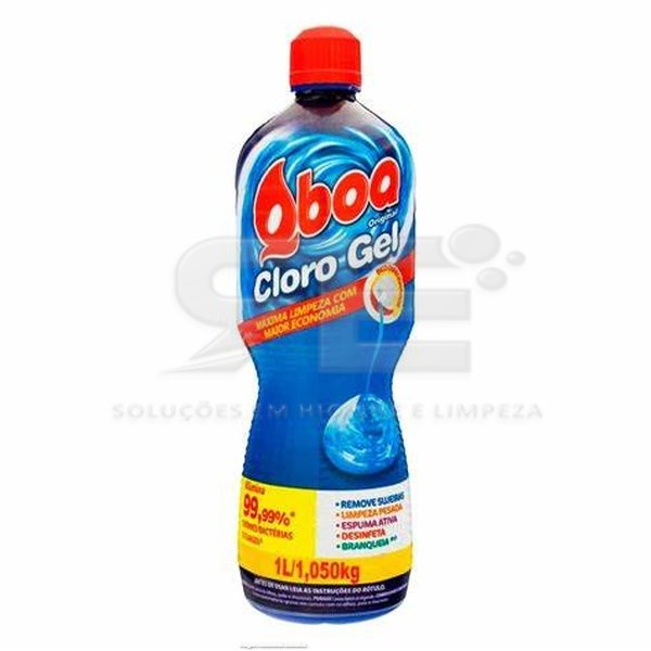 QBOA CLORO GEL ORIGINAL 1L