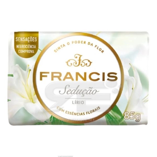 SABONETE BARRA FRANCIS 85GR AMORA