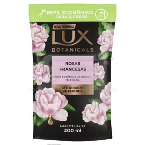 SABONETE LIQ. LUX 200ML ROSAS FRANCENSAS