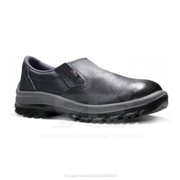 SAPATO POLIMERICO Nº 40 PRETO SOLADO